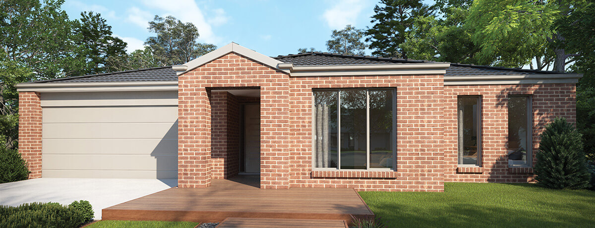 outdoor photo of the Columbia Grand single storey home design