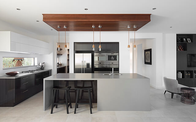 photo of the kitchen in the Riverton Burnside home design