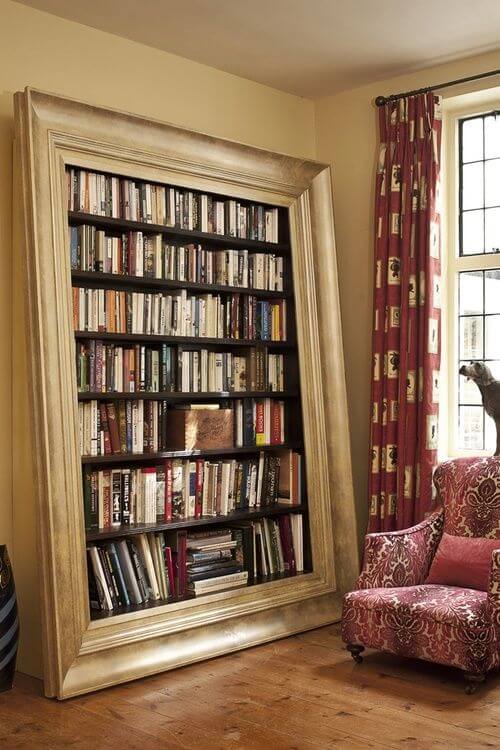 picture frame bookshelf